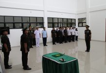 Pelantikan dan Penyumpahan Wakil Kepala Pengadilan Militer I-05 Pontianak , Letkol CHK Nanang Subeni,S.H.,M.H.