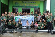 DILMIL I-05 PONTIANAK MENGADAKAN BAKTI SOSIAL