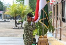 Tradisi Penerimaan Personel Baru Pengadilan Militer IV-14 Pontianak